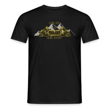 Mein Job, Mein Hobby - Männer T-Shirt - Schwarz - Vorne - AI Model Male 178 light (178cm)