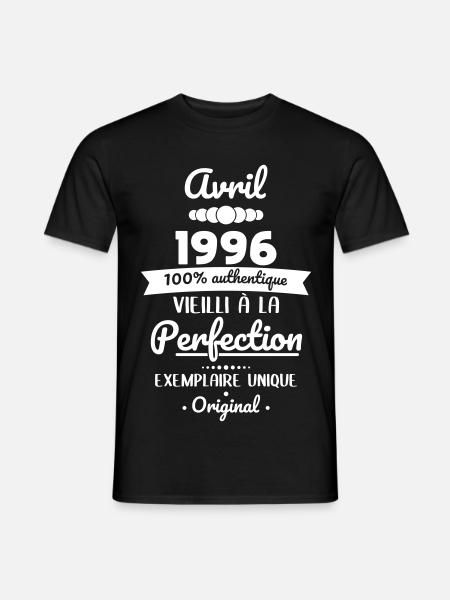 30th Anniversary - April 1996 Original - Men's T-Shirt - black