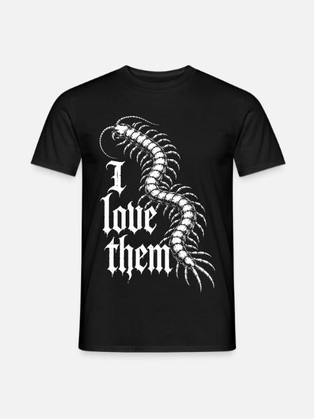 Scolopender Fan - Men's T-Shirt - black