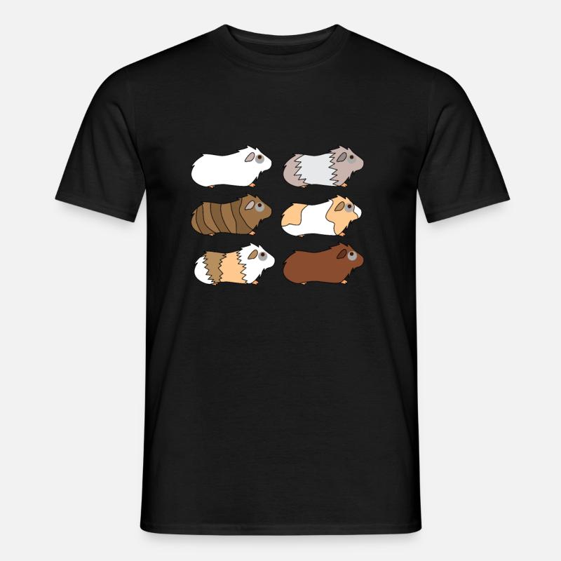 Cochon d'Inde animal de compagnie enfants tshirt cochon d'Inde - T-shirt homme - noir