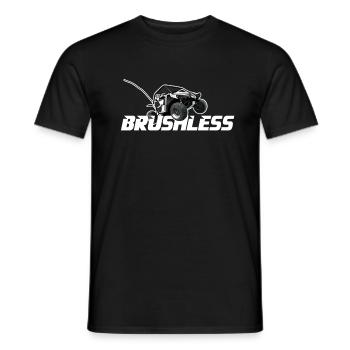 RC Car Brushless Buggy - Männer T-Shirt - Schwarz - Vorne - AI Model Male 178 light (178cm)
