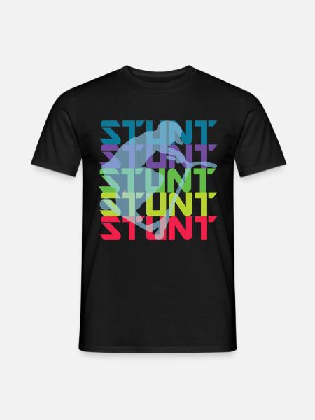Scooter Roller Skater Tricks Gift Kick Scooter - Men's T-Shirt - black