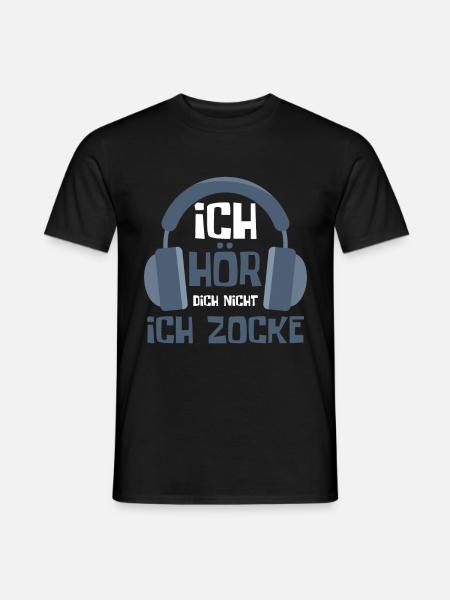 Gaming Game Gamer - Männer T-Shirt - Schwarz