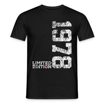 48TH BIRTHDAY 48 YEARS LIMITED EDITION 1978 - Men's T-Shirt - black - Front - AI Model Male 178 light (178cm)