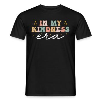 In meiner Kindness-Ära Lustig Groovy In meiner Kindness-Ära - Männer T-Shirt - Schwarz - Vorne - AI Model Male 178 light (178cm)