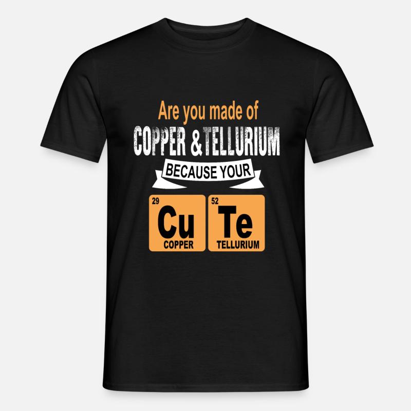 Cu Te - Männer T-Shirt - Schwarz