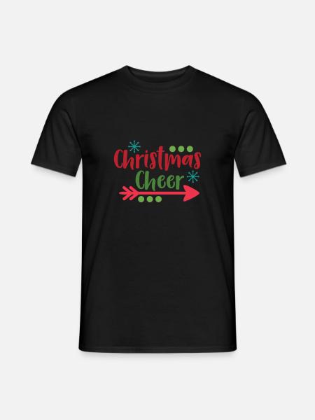 Christmas Cheer - Christmas Gift - Men's T-Shirt - black