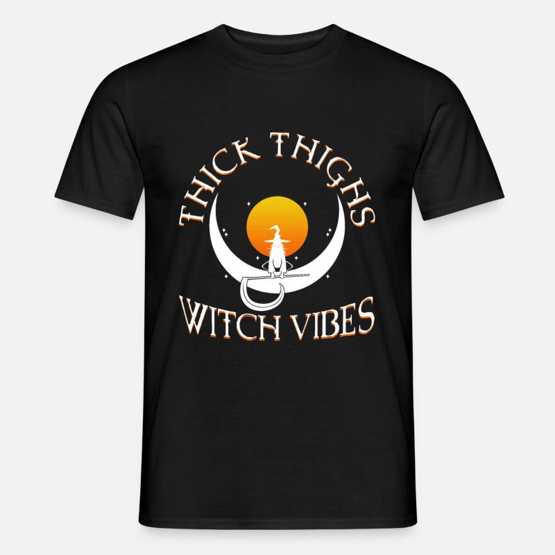 Cuisses épaisses Witch Vibes - T-shirt homme - noir