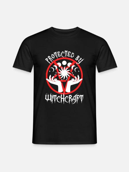 Protected By Witchcraft - Men's T-Shirt - black