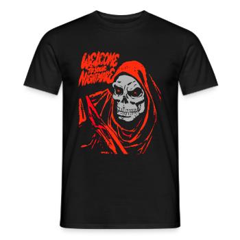 Welcome to youre Nightmare - Männer T-Shirt - Schwarz - Vorne - AI Model Male 178 light (178cm)