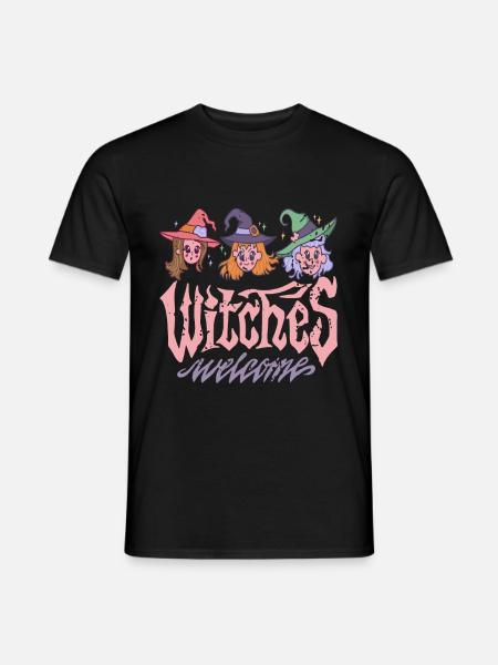 Witches - Witches Party Group - Men's T-Shirt - black
