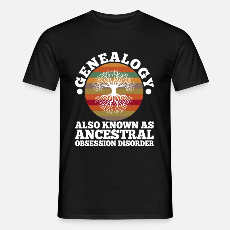 Ancestral obsession disorder - Men’s T-shirt - black