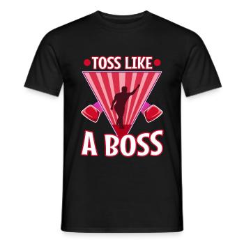 Lancer comme un trou de maïs - T-shirt homme - noir - Devant - AI Model Male 178 light (178cm)
