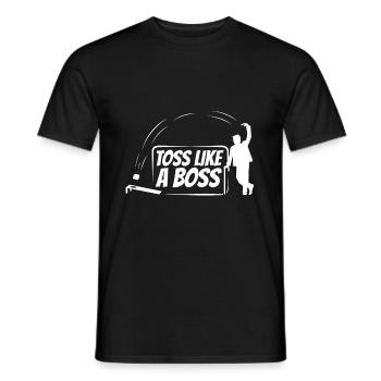 Lancer comme un trou de maïs - T-shirt homme - noir - Devant - AI Model Male 178 light (178cm)
