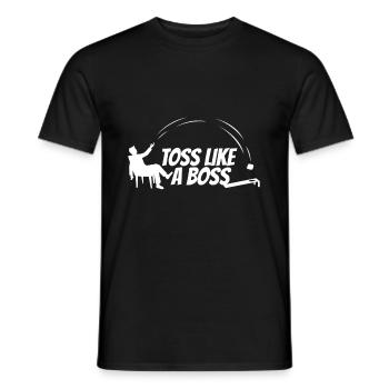 Lancer comme un trou de maïs - T-shirt homme - noir - Devant - AI Model Male 178 light (178cm)