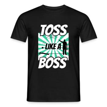 Lancer comme un trou de maïs - T-shirt homme - noir - Devant - AI Model Male 178 light (178cm)