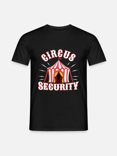 Circus security - Men's T-Shirt - black