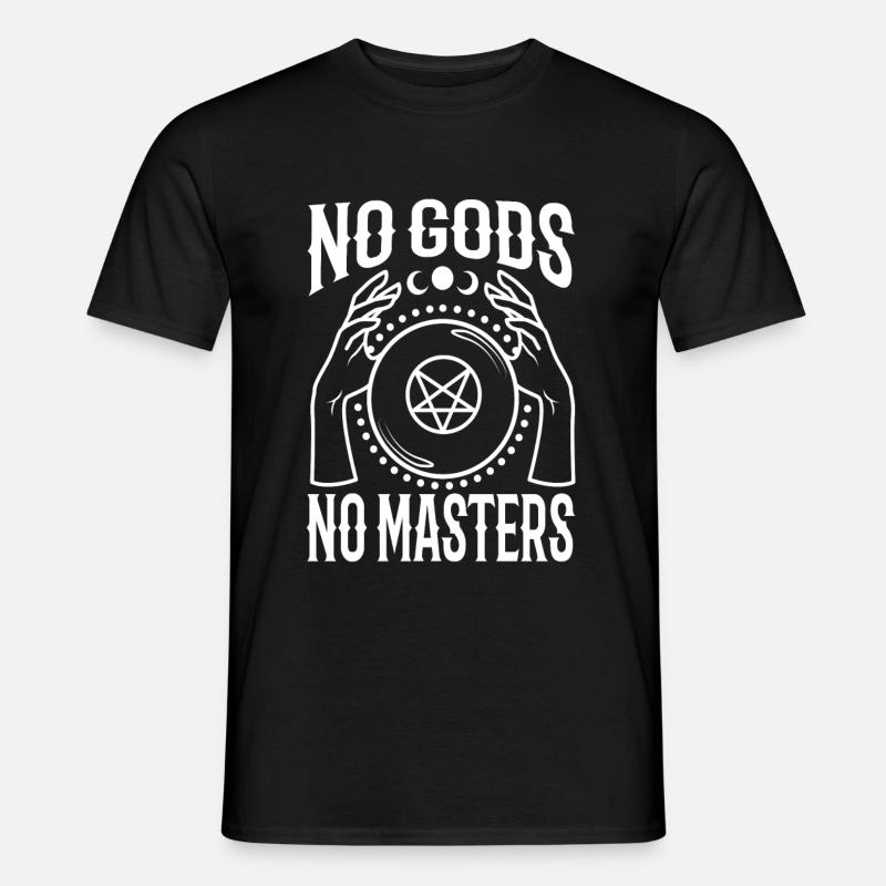 No Gods No Masters - Men's T-Shirt - black