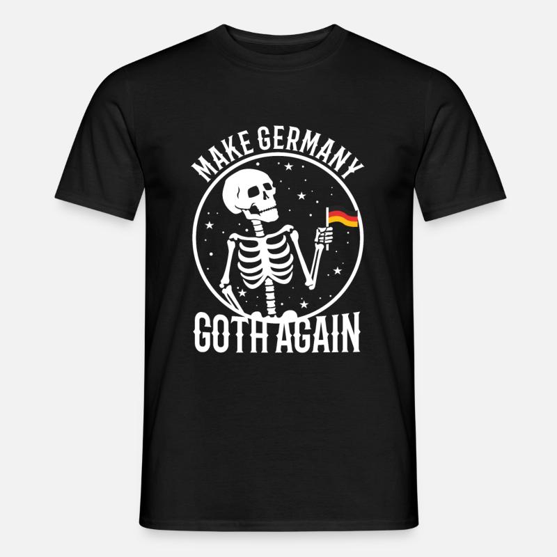 Make Germany goth again - Männer T-Shirt - Schwarz