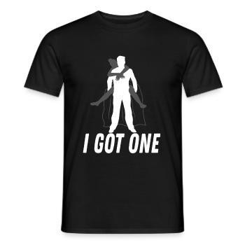 I Got One Bräutigam - Männer T-Shirt - Schwarz - Vorne - AI Model Male 178 light (178cm)