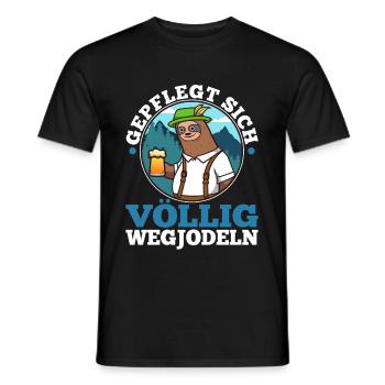 Yodel bien entretenu - T-shirt homme - noir - Devant - AI Model Male 178 light (178cm)