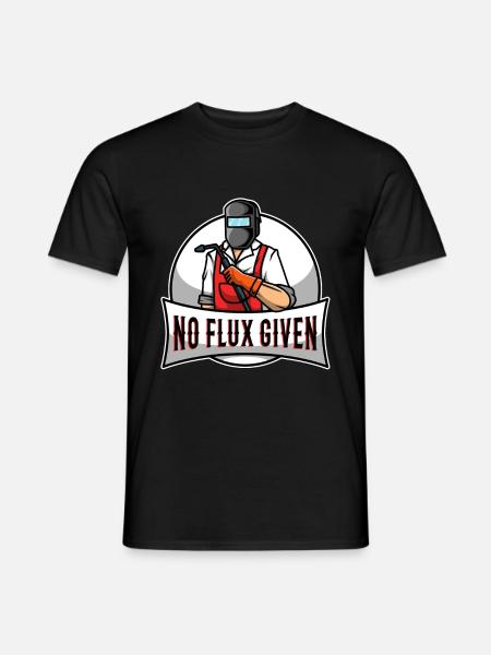 No flux given - Men's T-Shirt - black