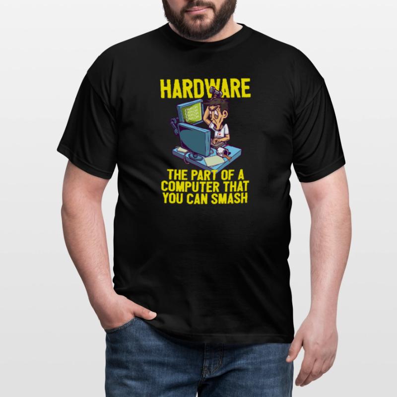 Débogage matériel PC Smash IT Coder Informatics T-shirt Homme