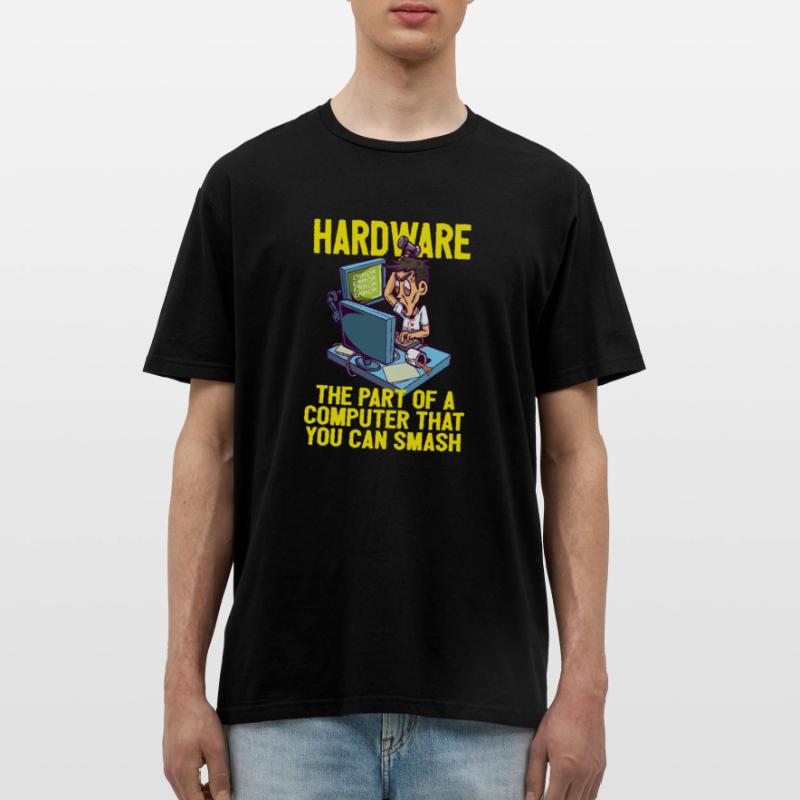 Débogage matériel PC Smash IT Coder Informatics T-shirt Homme