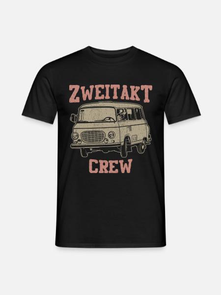 Zweitakt Crew Barkas B1000 - Männer T-Shirt - Schwarz