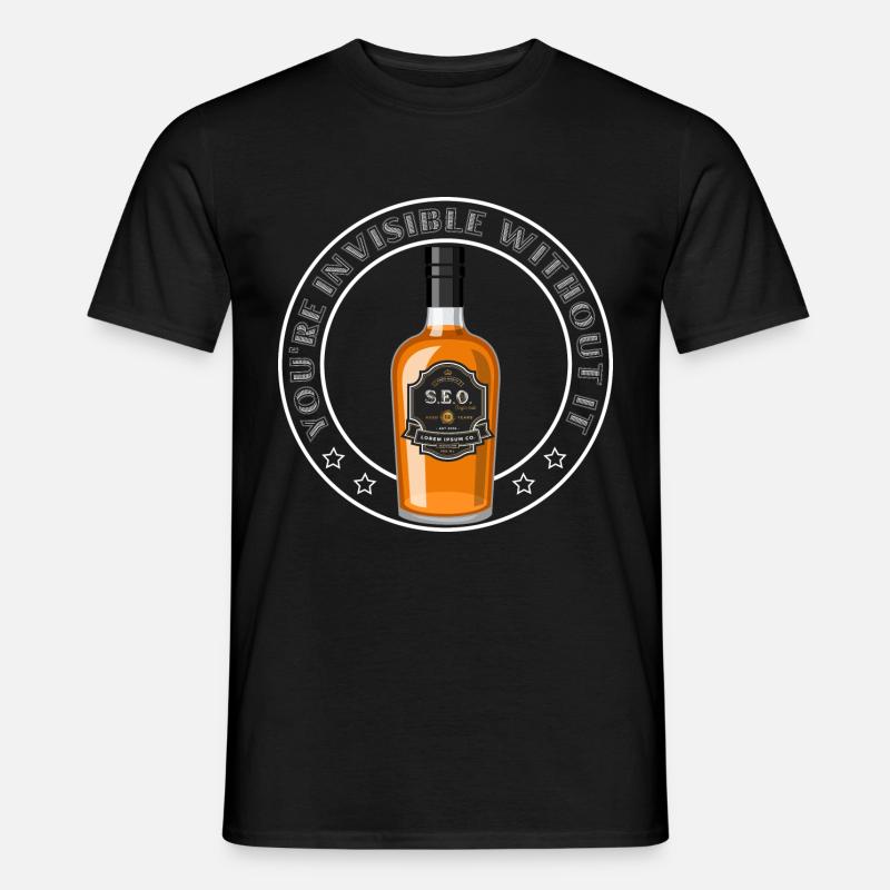 SEO-V1 - Men’s T-shirt - black