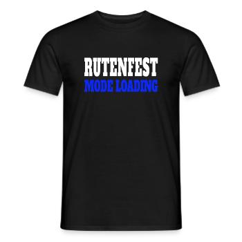 Rutenfest Mode Loading Ravensburg - Männer T-Shirt - Schwarz - Vorne - AI Model Male 178 light (178cm)