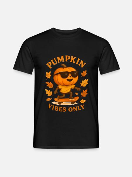 Halloween Pumpkin Costume Gift - Men's T-Shirt - black