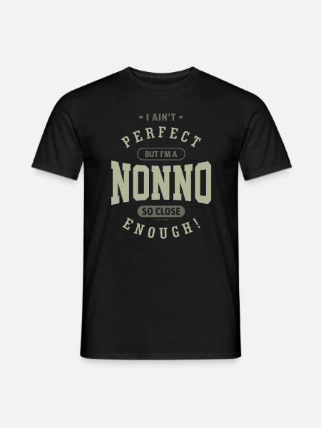 Perfect Nonno - Men's T-Shirt - black