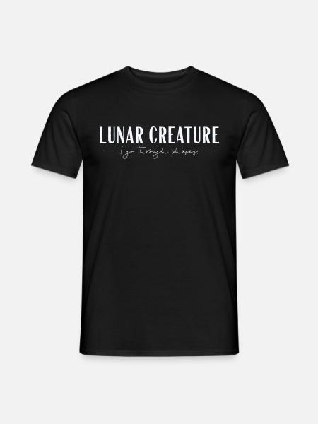 Lunar Creature - Reflector - Männer T-Shirt - Schwarz