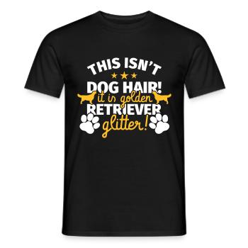 Golden Retriever Geschenk lustige Sprüche - Männer T-Shirt - Schwarz - Vorne - AI Model Male 178 light (178cm)
