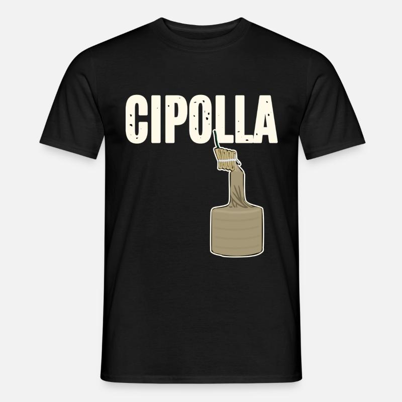 Cipolla - Männer T-Shirt - Schwarz