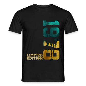 48E ANNIVERSAIRE ÉDITION LIMITÉE 1978 - T-shirt homme - noir - Devant - AI Model Male 178 light (178cm)