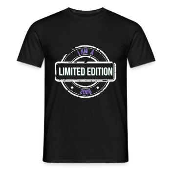 Limited 2005 Edition - T-shirt homme - noir - Devant - AI Model Male 178 light (178cm)