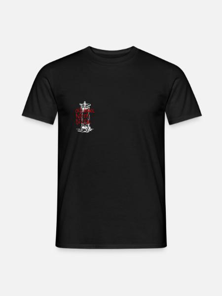 Altmodisches Schneidegerät - Männer T-Shirt - Schwarz