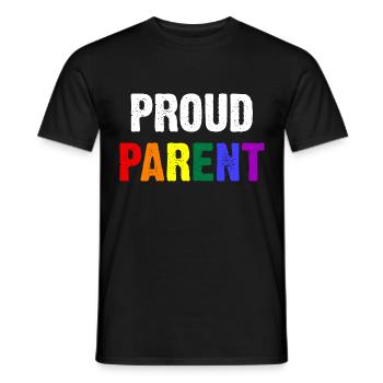 Proud Parent - Männer T-Shirt - Schwarz - Vorne - AI Model Male 178 light (178cm)