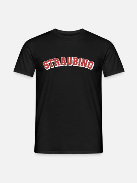 Straubing College - Männer T-Shirt - Schwarz