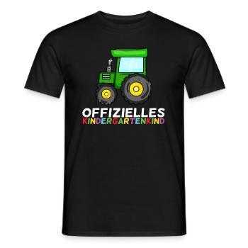 Kindergarten Kindergartenkind - Männer T-Shirt - Schwarz - Vorne - AI Model Male 178 light (178cm)