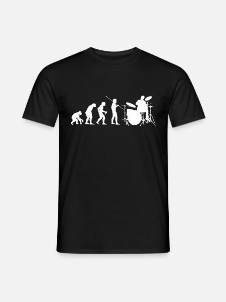 Drummer Drums Outfit - Men's T-Shirt - black