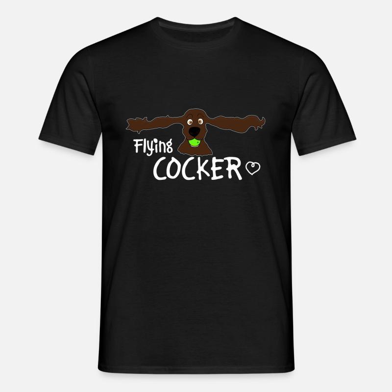 Cocker Spaniel - Männer T-Shirt - Schwarz