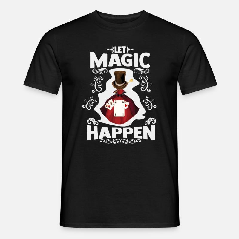 Magie - Männer T-Shirt - Schwarz