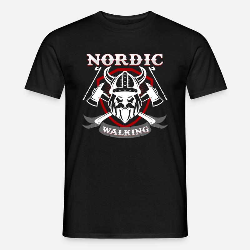 Nordic Walking - T-shirt homme - noir