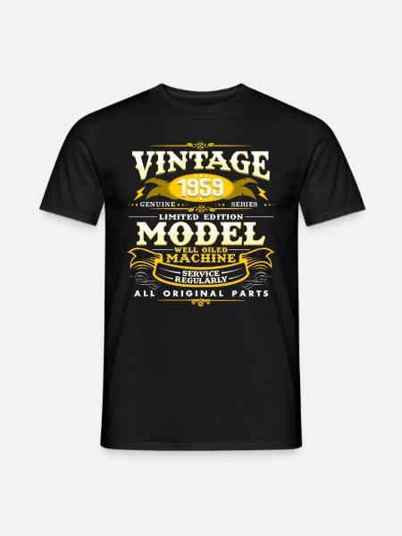 1959 - Men's T-Shirt - black