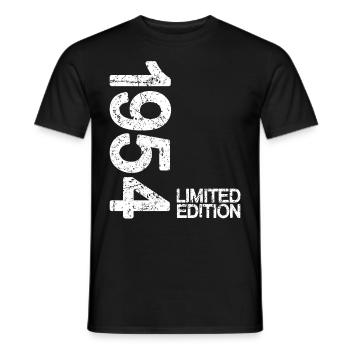 1954 Limited Edition - Men's T-Shirt - black - Front - AI Model Male 178 light (178cm)