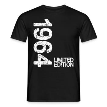 1964 Limited Edition - Men's T-Shirt - black - Front - AI Model Male 178 light (178cm)