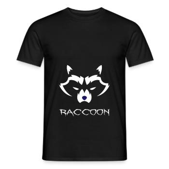Raton Laveur - Raton Laveur - T-shirt homme - noir - Devant - AI Model Male 178 light (178cm)